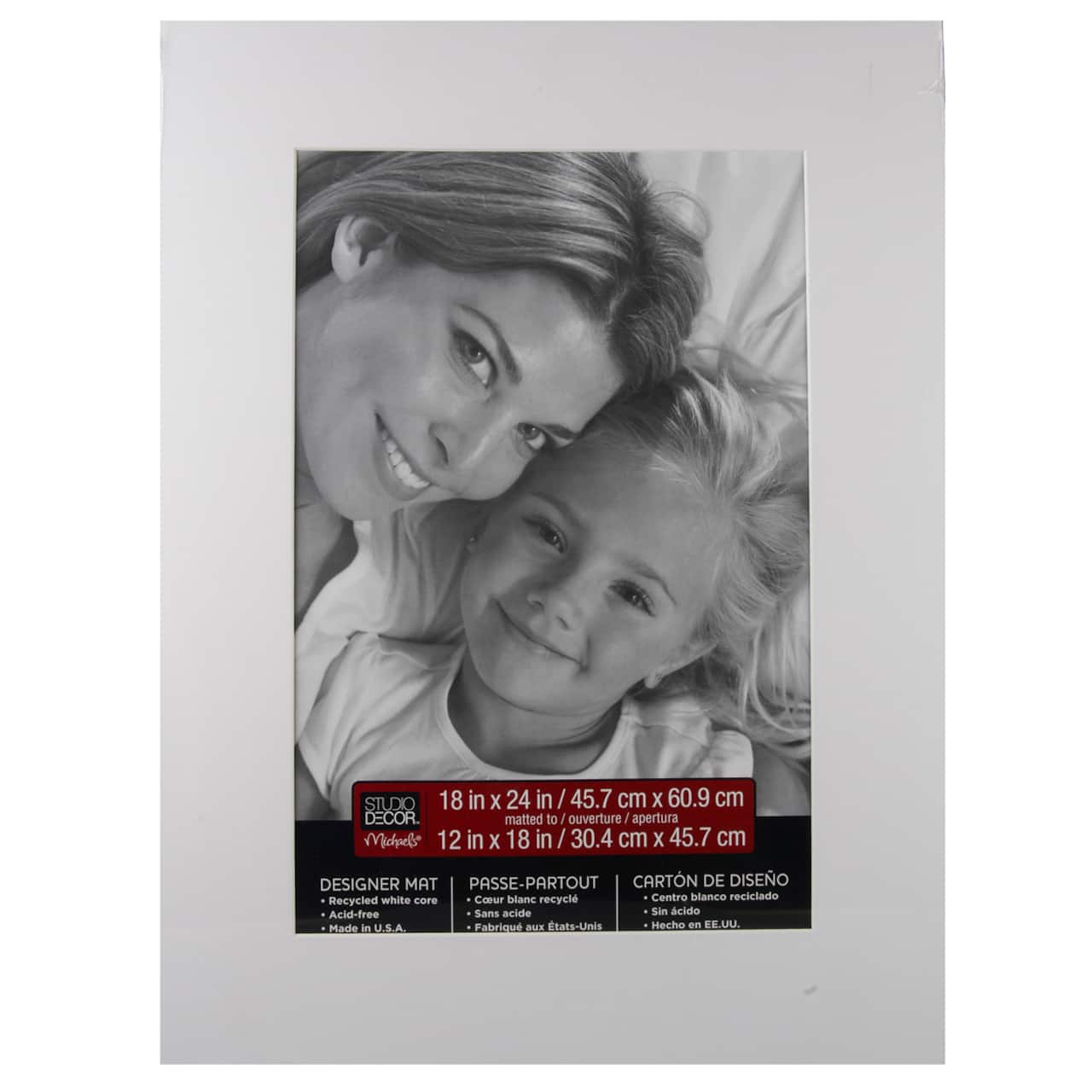18" x 24" Mat By Studio Décor®, 12" x 18" Opening